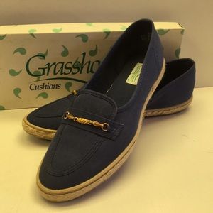 Navy Espadrilles 9 S / 9AAA Keds Grasshoppers